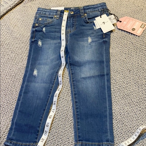 7 For All Mankind Skinny Crop and Roll - Picture 6 of 7